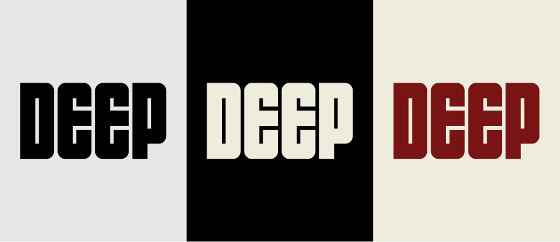 Variações da logo Deep